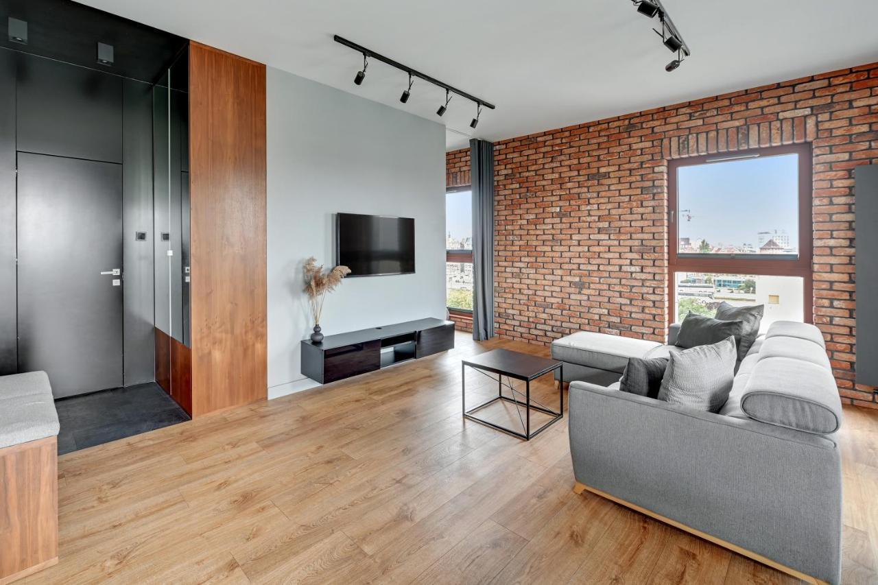 Downtown Apartments River View Gdańsk Eksteriør bilde